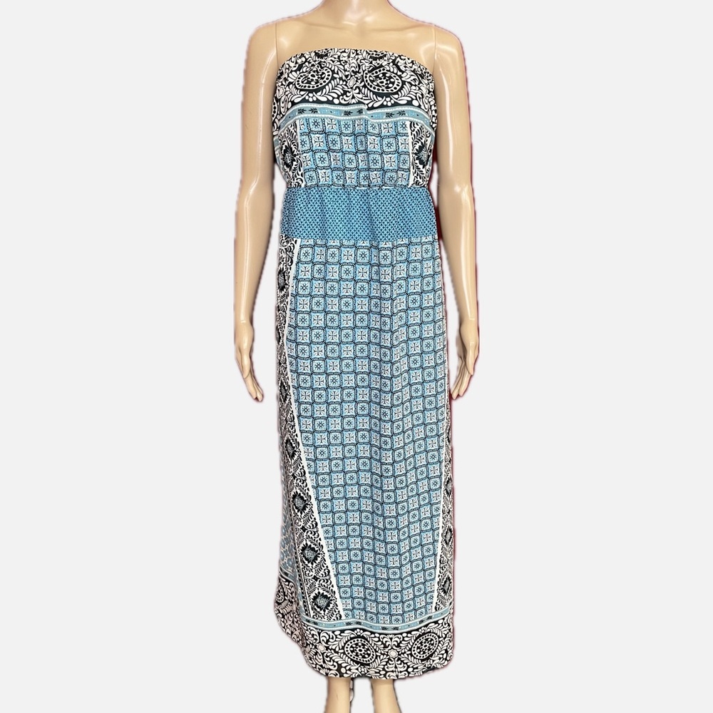 J. Gee Strapless Tube Maxi Dress Size Large
